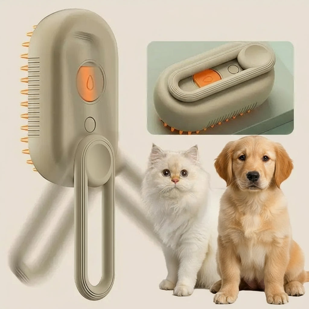 Brosse Vapeur Chiens & Chats